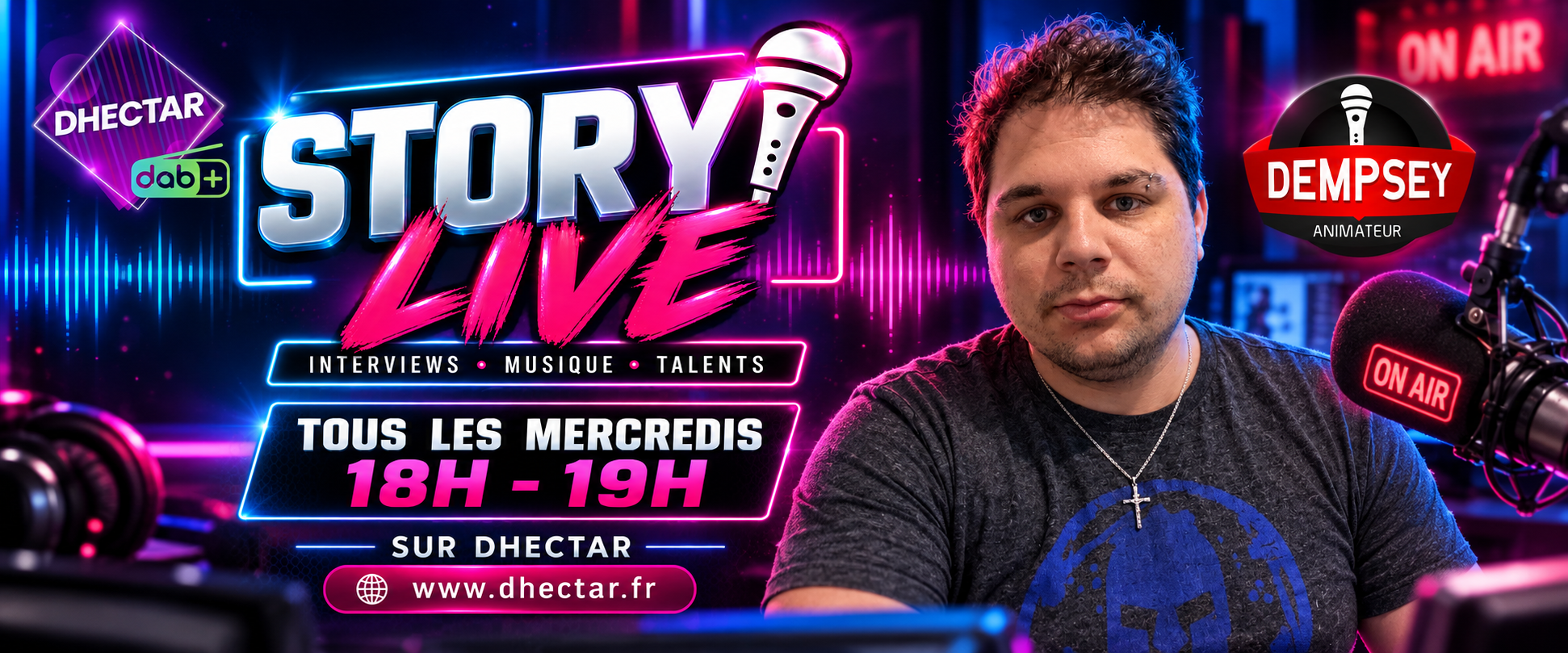 « Story Live » : découvrez un artiste chaque mercredi sur DHECTAR